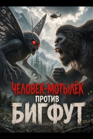 Человек-мотылек против Бигфута
